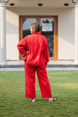 Red Shirt & Pant Set