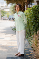 Mint Green Full Sleeve Shirt