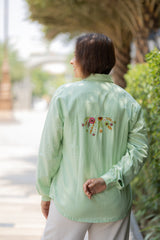 Mint Green Full Sleeve Shirt