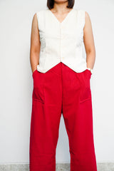 womens Red pant 