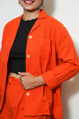 Orange Womens Shirt