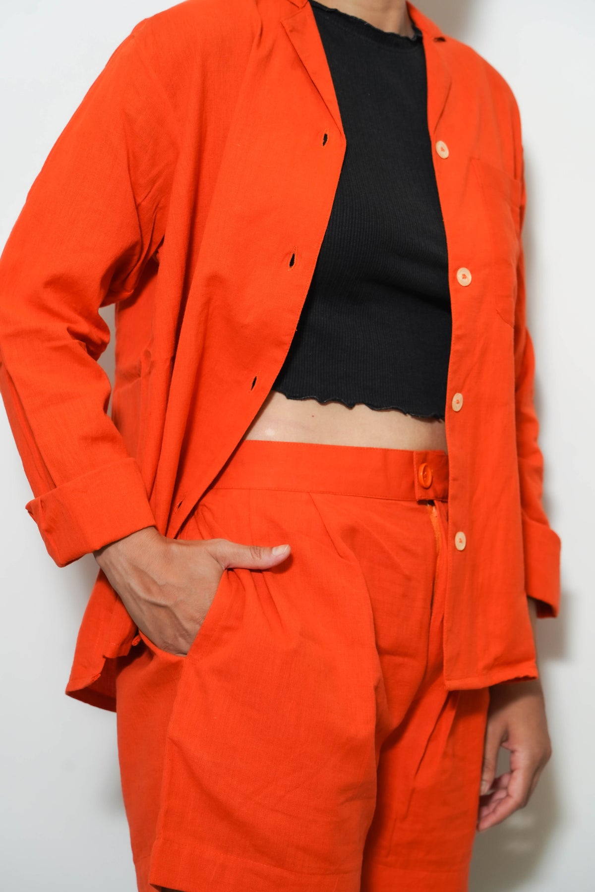 Orange Womens Shirt