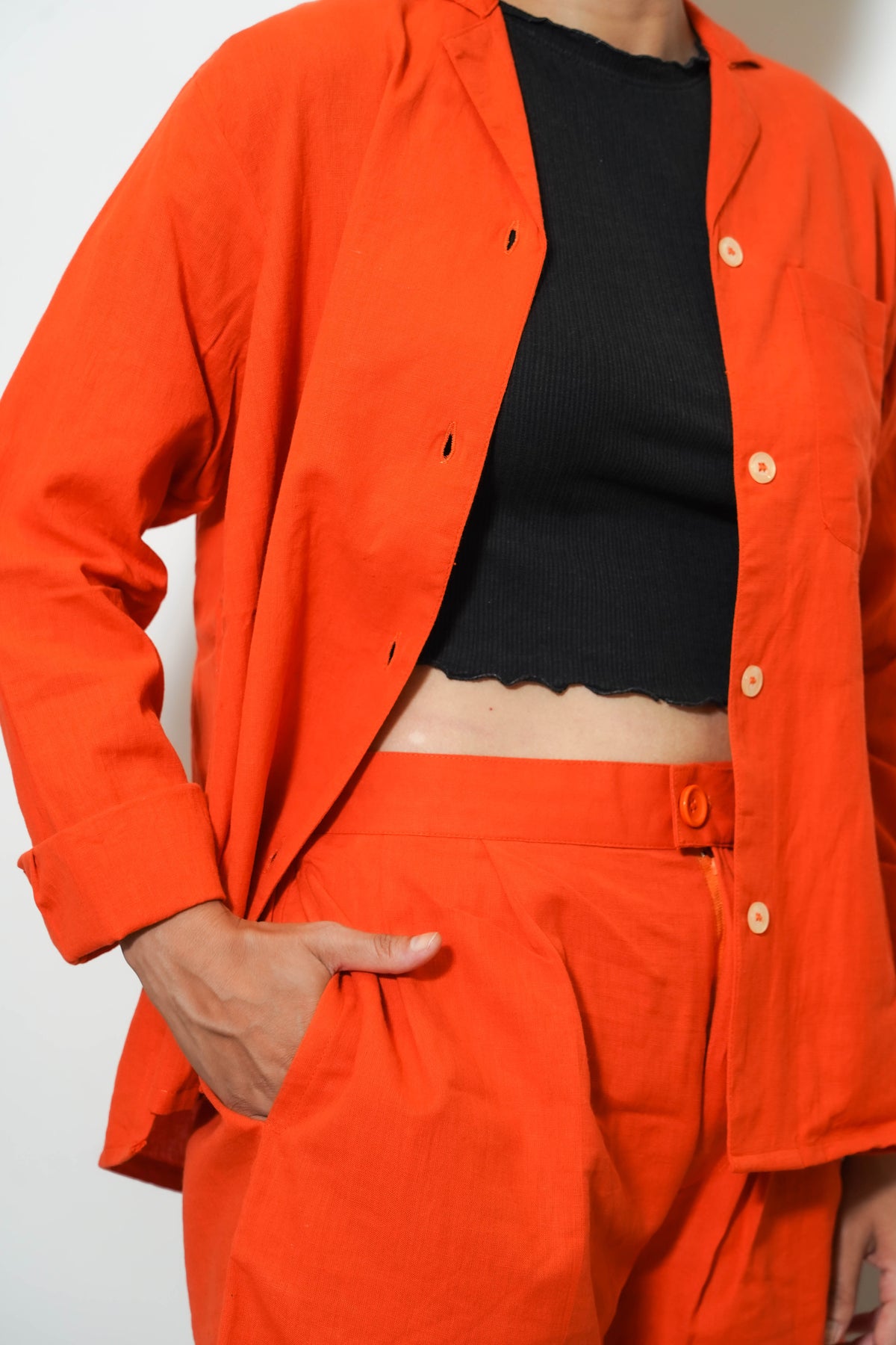 Orange Womens Shirt