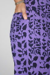 Violet Printed Pant