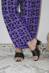 Violet Printed Pant