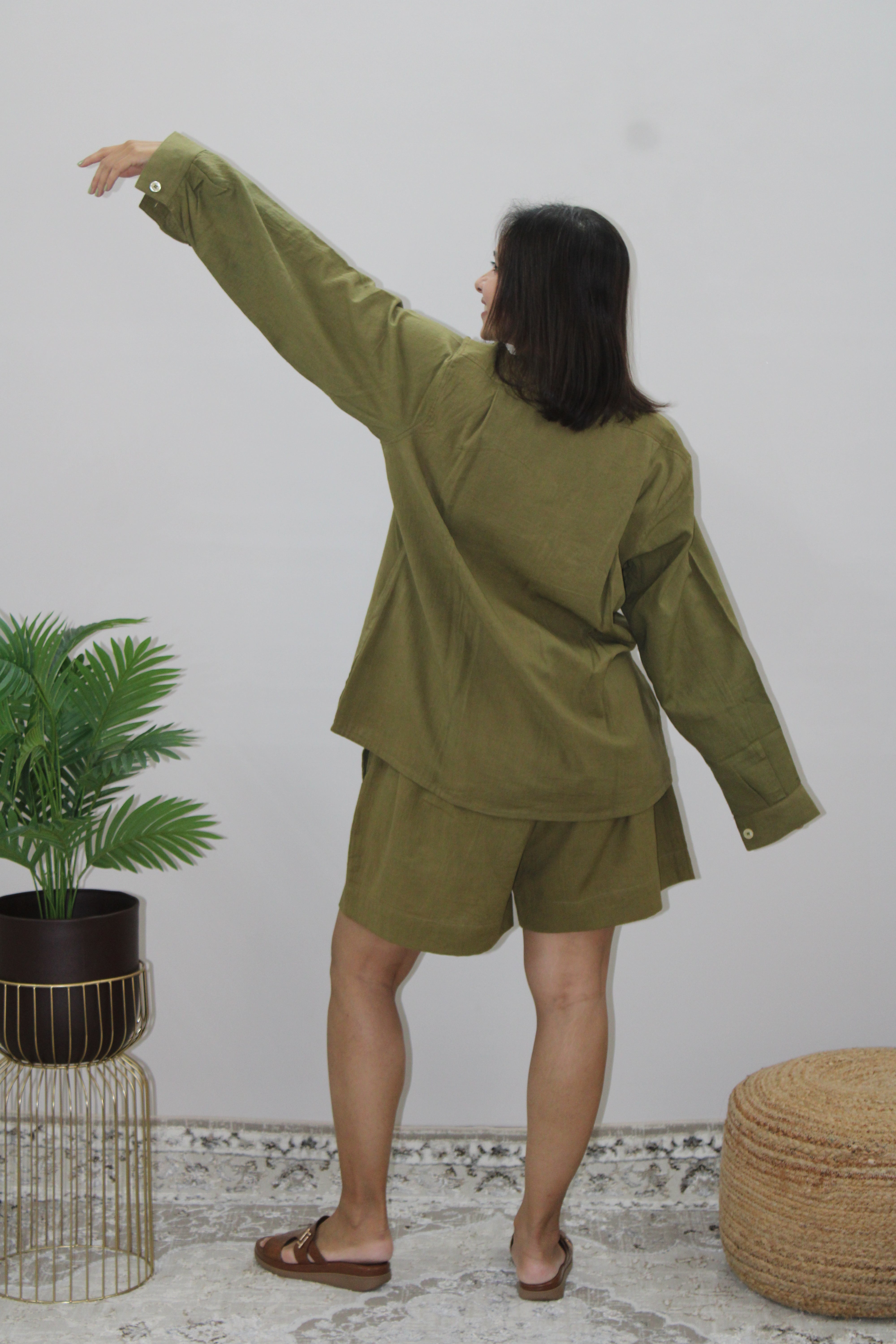 Olive Green Co-ord set